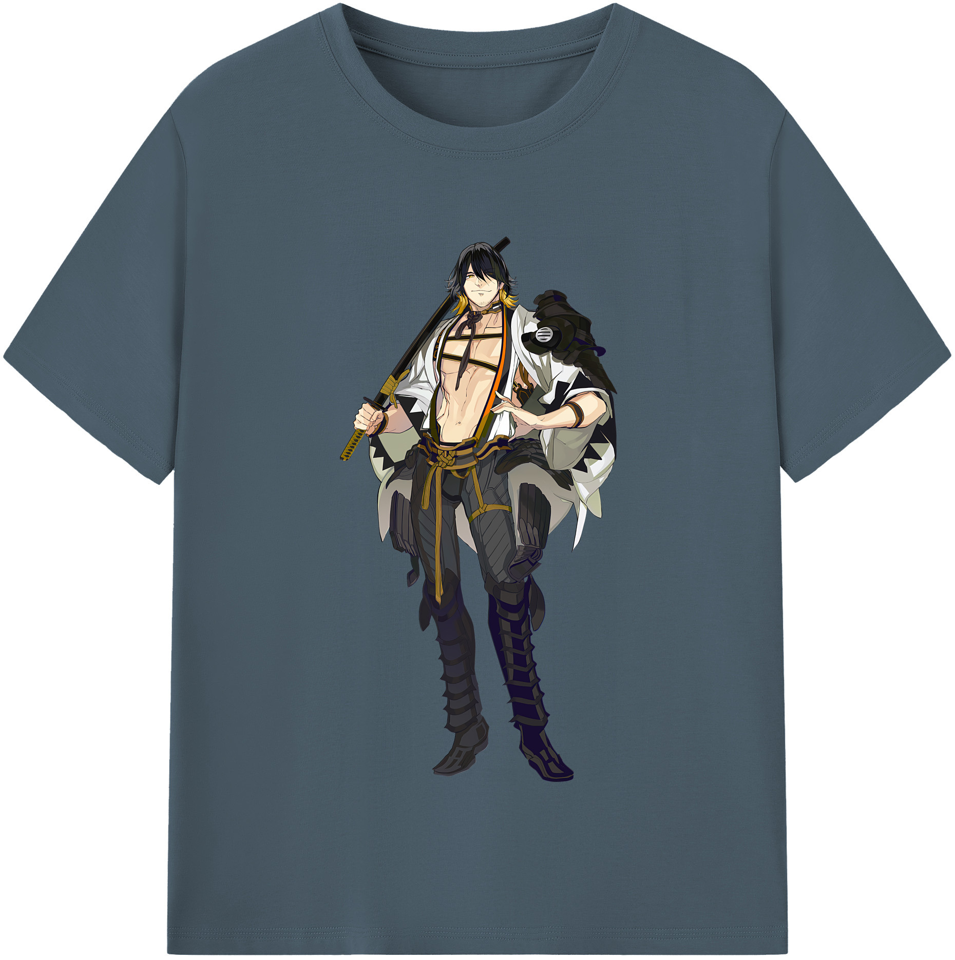 （画像用） 刀剣乱舞 Touken Ranbu 綿100％半袖Tシャツ（フロントプリント）